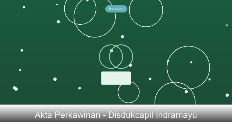 Cara Pencatatan Perkawinan di Kabupaten Indramayu, Jawa Barat